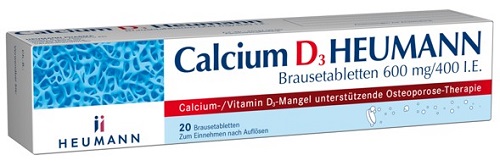 CALCIUM D3 Heumann Brausetabletten 600 mg/400 I.E.